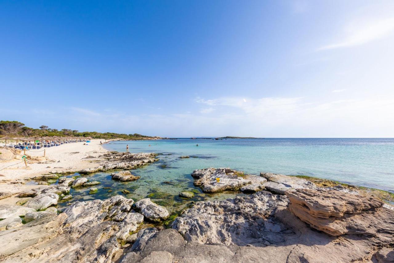 Ses Salines Cottage With Private Pool And Barbecue Екстер'єр фото